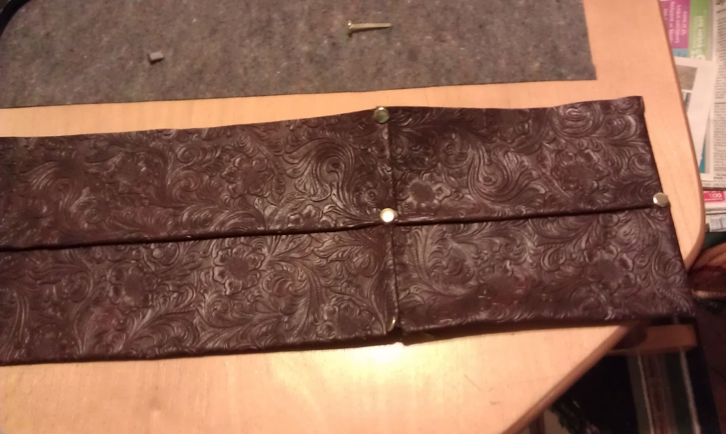 How to Make a Brigandine Without Knowing How to Sew or Work Leather