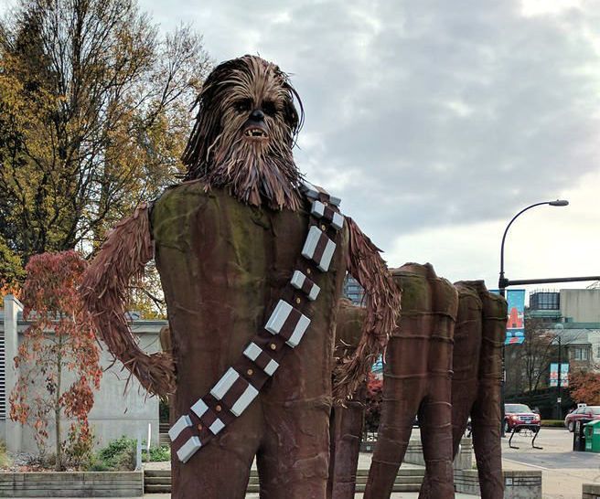 Wookie Statue