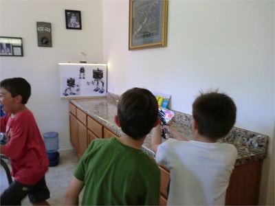 Laser Target Practice