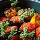 Stuffed Tomatoes & Peppers - Gemista