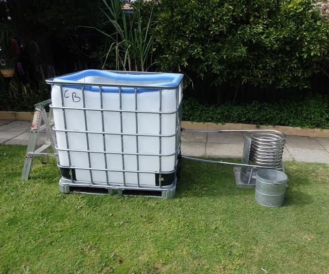 Wood Fire Heated Hot Tub