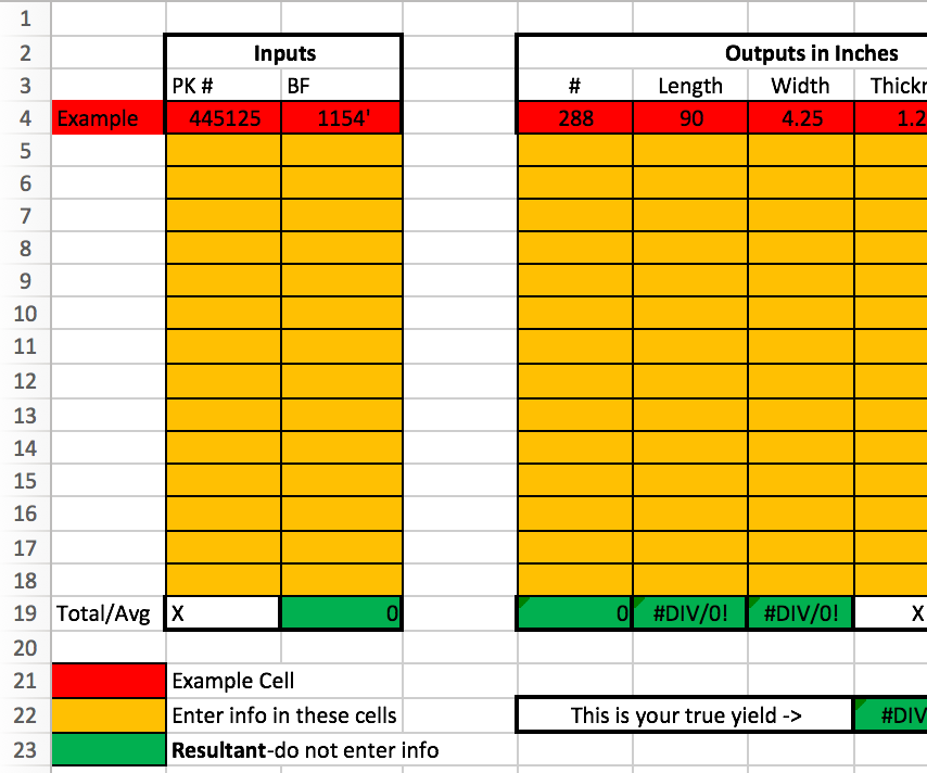 Yield Calculator Guide & Walkthrough