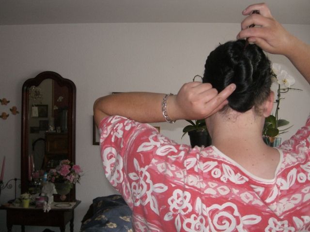 Styling Long Hair: How to Make a Figure 8 Bun