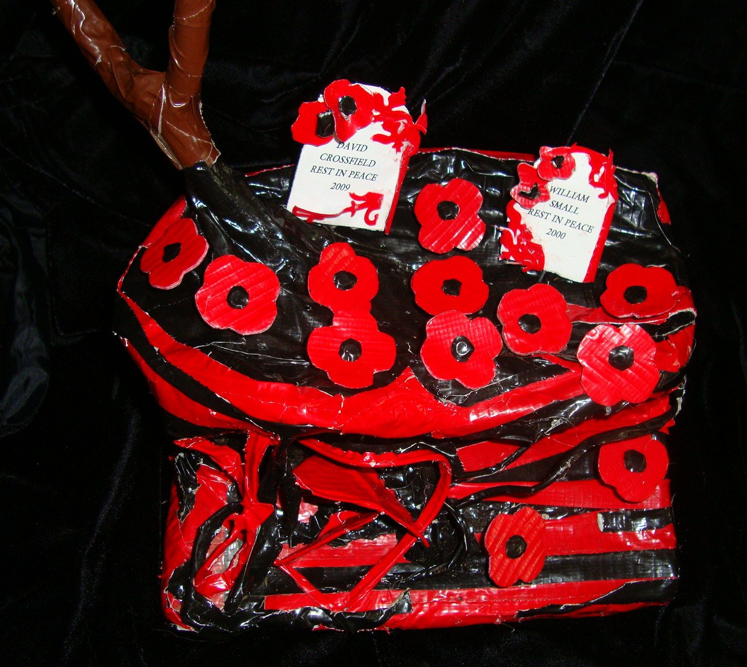 Duct Tape Tribute to Grandpa WW2