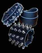 How to make super easy studded wristbands (no sew and very cheap)