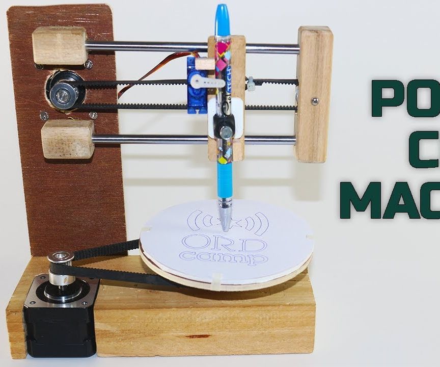 How to Make Polar CNC Drawing Machine : 4 Steps - Instructables