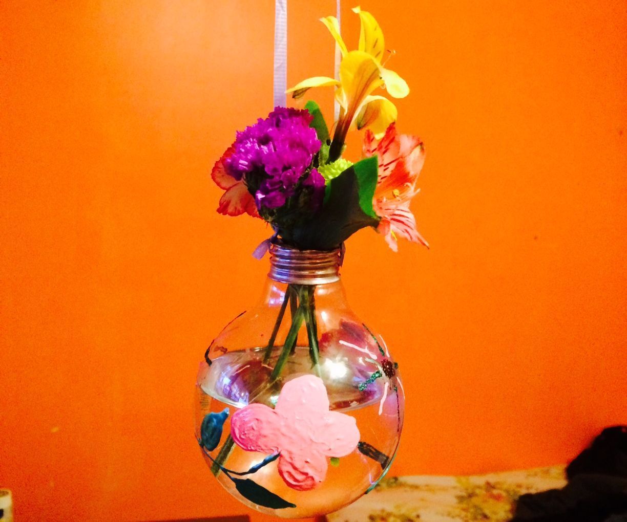 Light Bulb Flower Vase