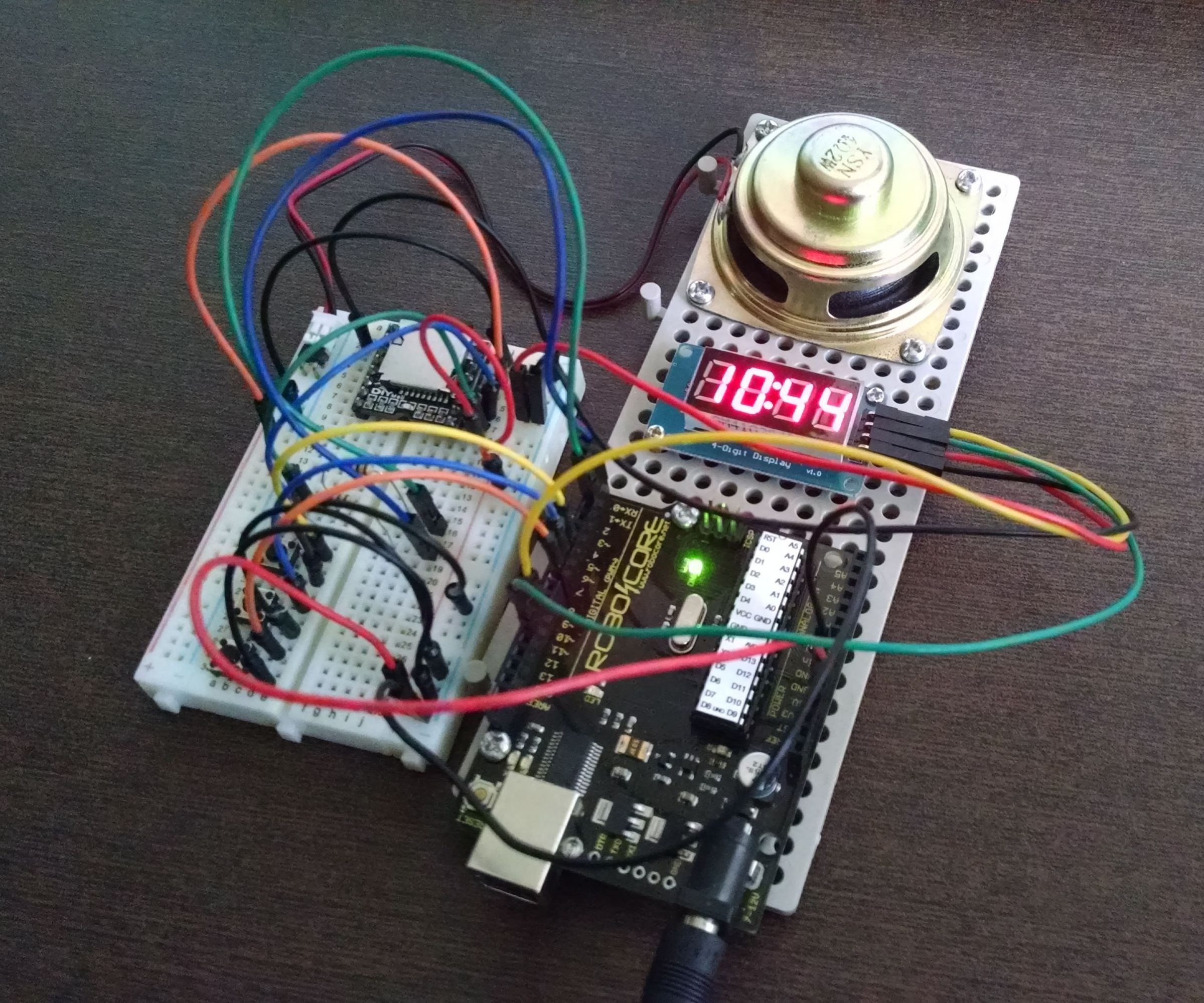 Talking Clock With Arduino