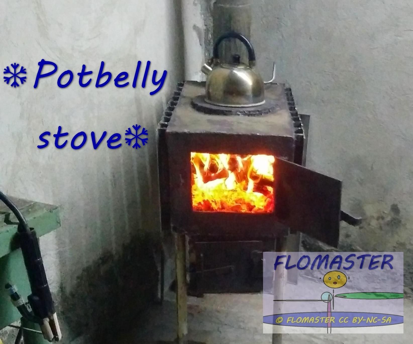 ❆Potbelly Stove With Chimney for Workshop❆ : 20 Steps (with Pictures) -  Instructables