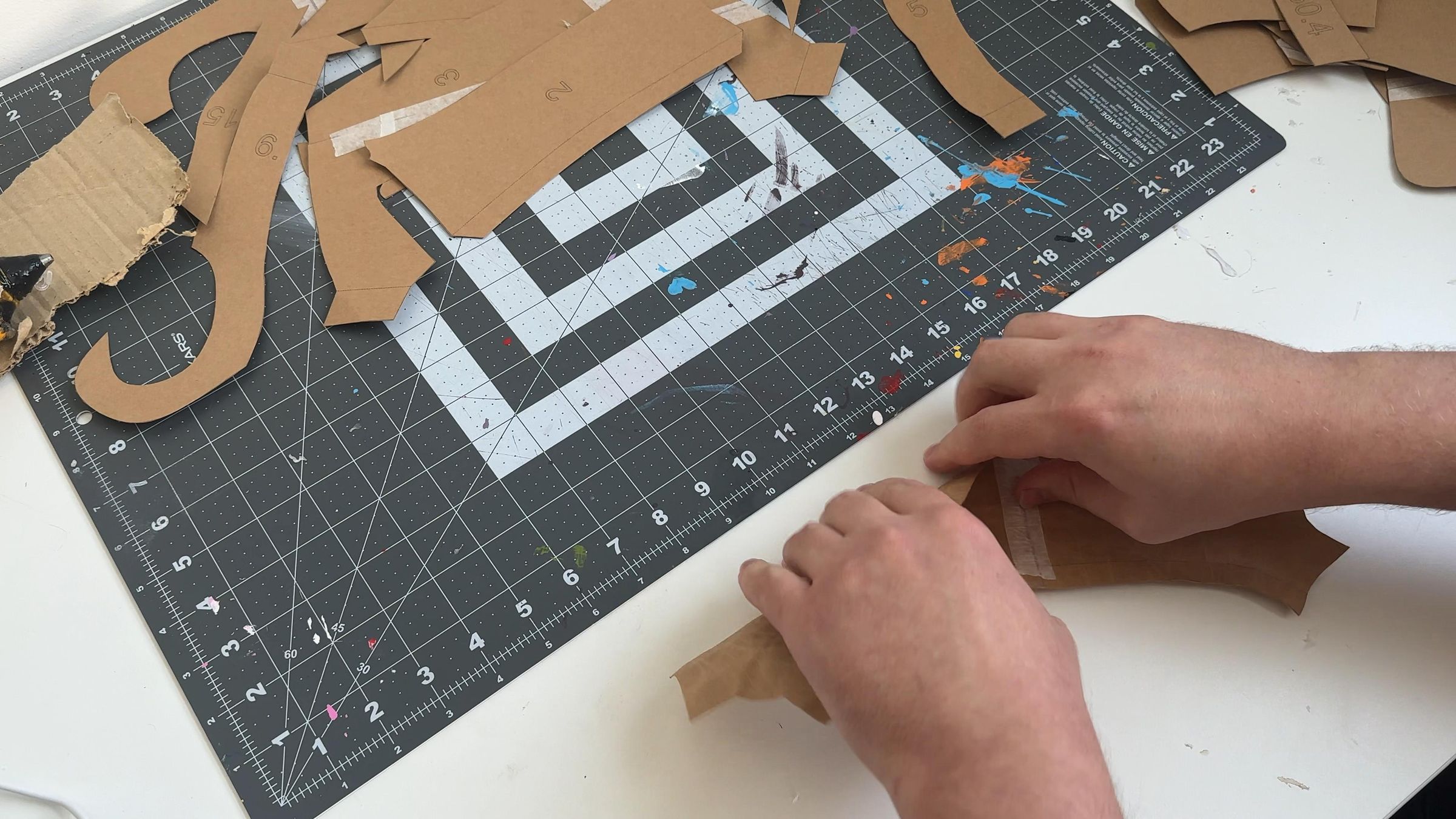 How to Squeeze Cardboard