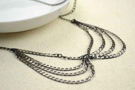 Chocolate Color Handcrafted Jewelry - DIY Handcrafted Necklaces in a Collar Pattern