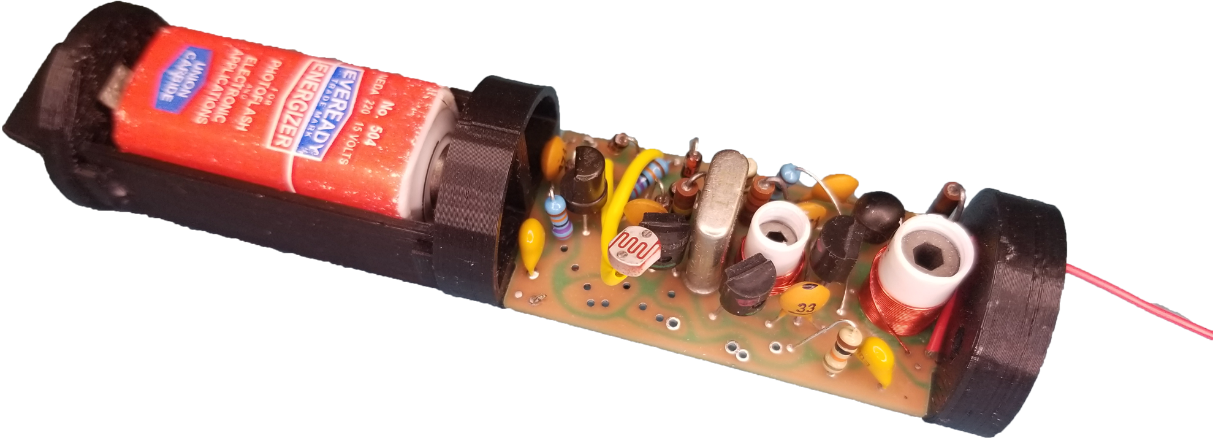 The TRANSROC - a Retro Model Rocket Telemetry Transmitter