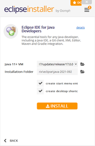 Install the Eclipse IDE