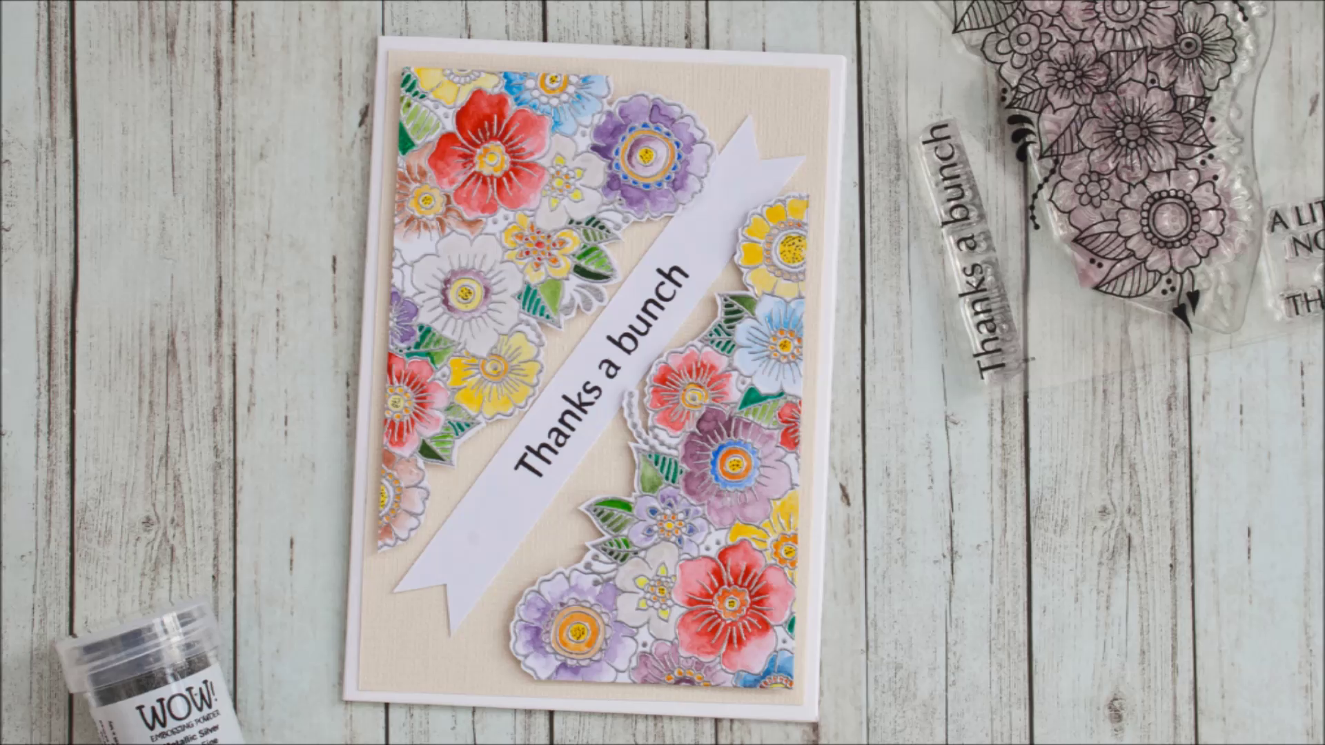 Heatembossed Card 5 Steps Instructables