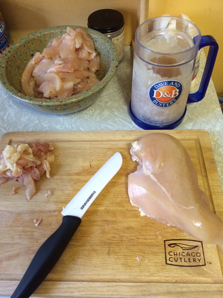 how do you make chicken jerky