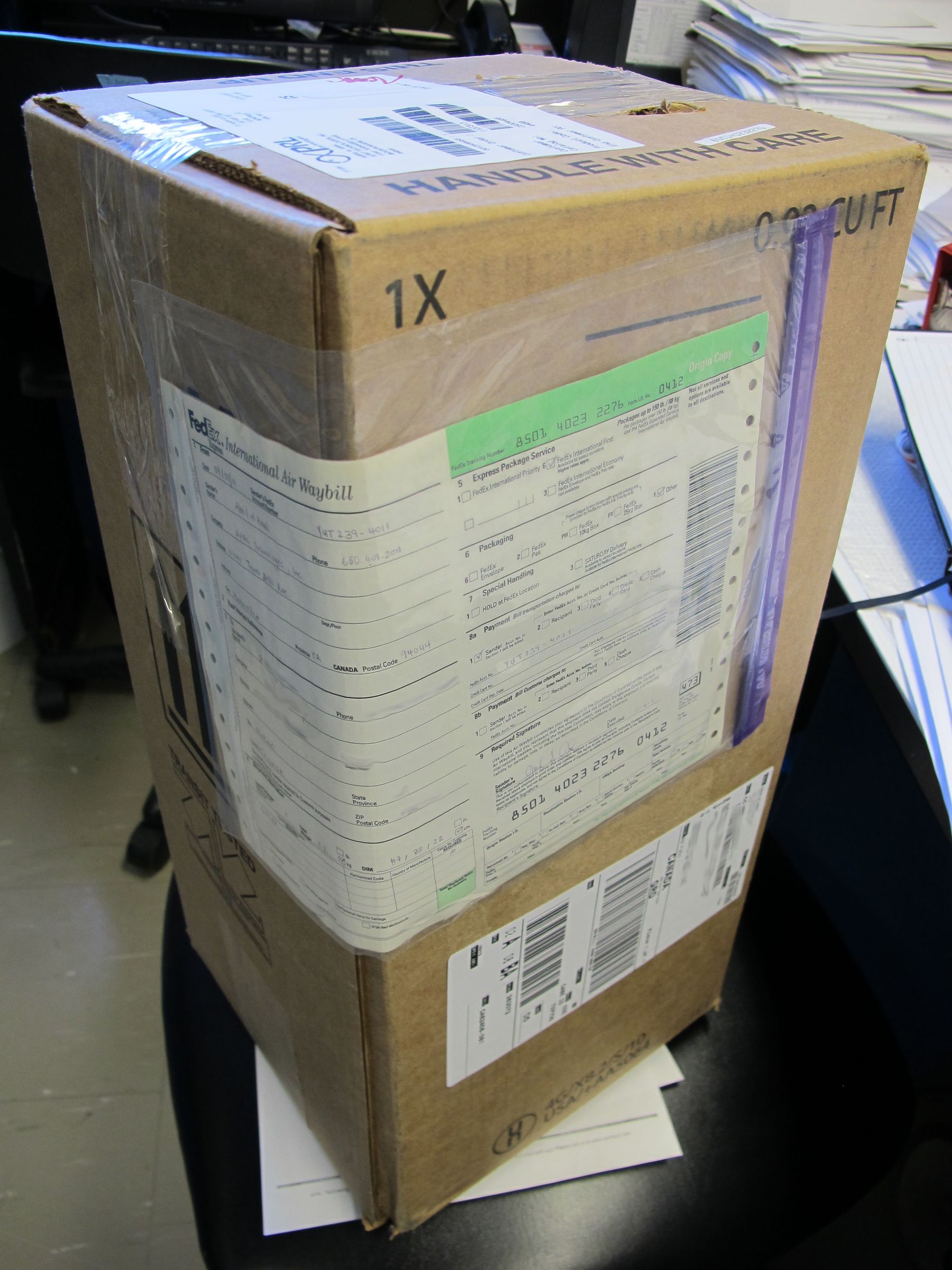 Time-wasting Package Hoax for April Fool's Day
