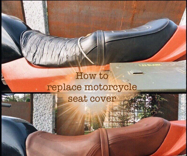 How to Replace Motorcycle Seat Cover 7 Steps (with Pictures) Instructables
