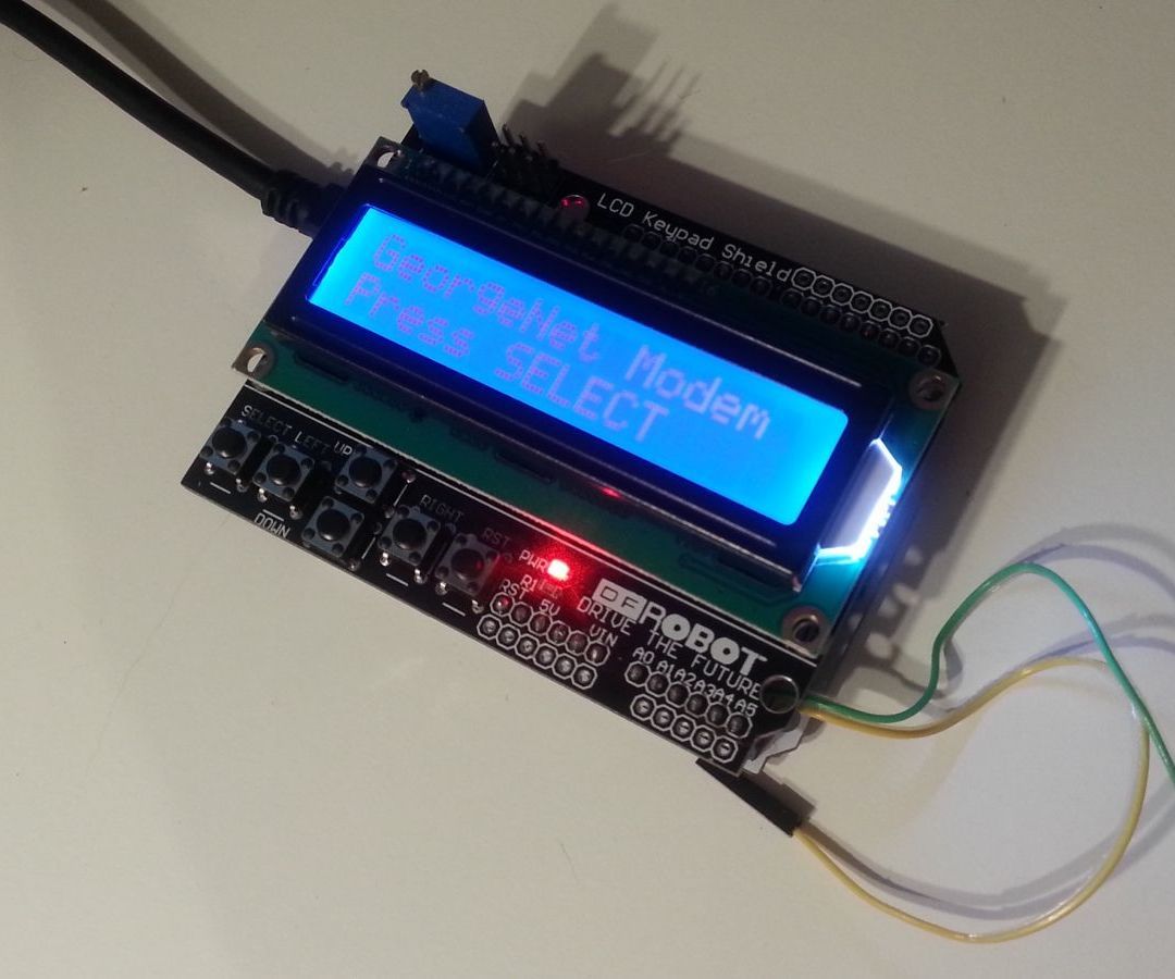 GeorgeNet Modem (a fake modem for my os written on Scratch)