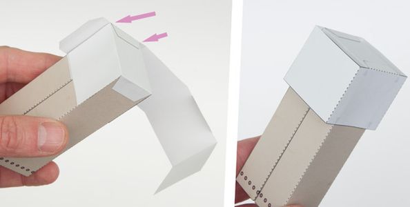 Paperbot - Paper Robot to Print Out and Make : 14 Steps (with Pictures ...