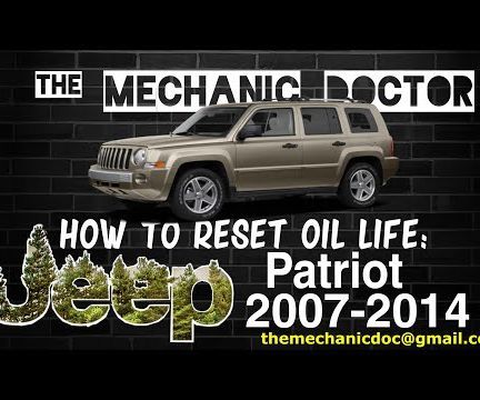 How to Reset Oil Life: Jeep Patriot 2007-2014