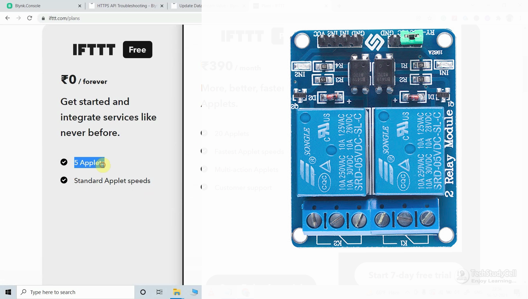 ESP01 Project Using Blynk IFTTT & Google Assistant : 19 Steps ...