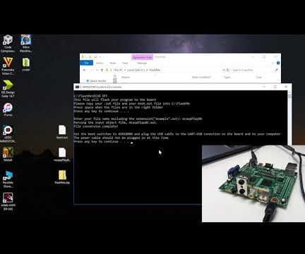 Audio Filter Program Flash Instructions