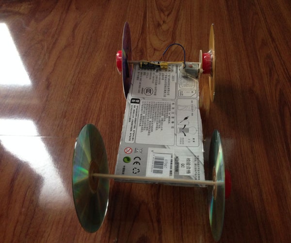 Using Home Materials to Build Car Toy