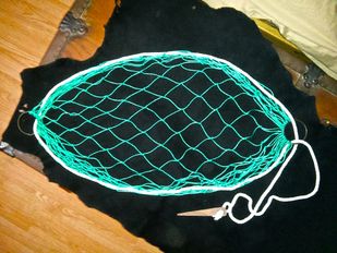 cutting groove for net in fishing net Primitive Net Making From Carving Your Needle to Weaving Your Net : 10  Steps (with Pictures)