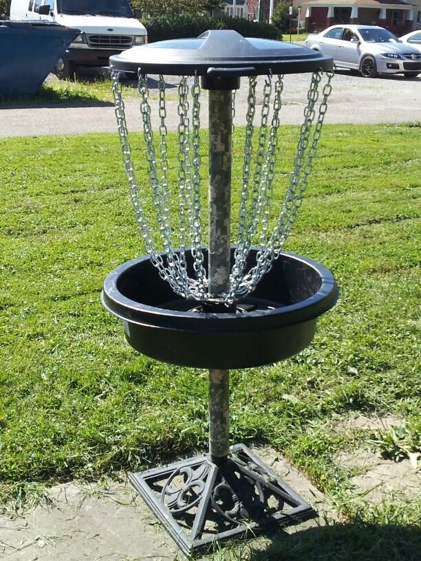 Disc Golf Goal All Parts From Lowes Inexpensive 6 Steps (with