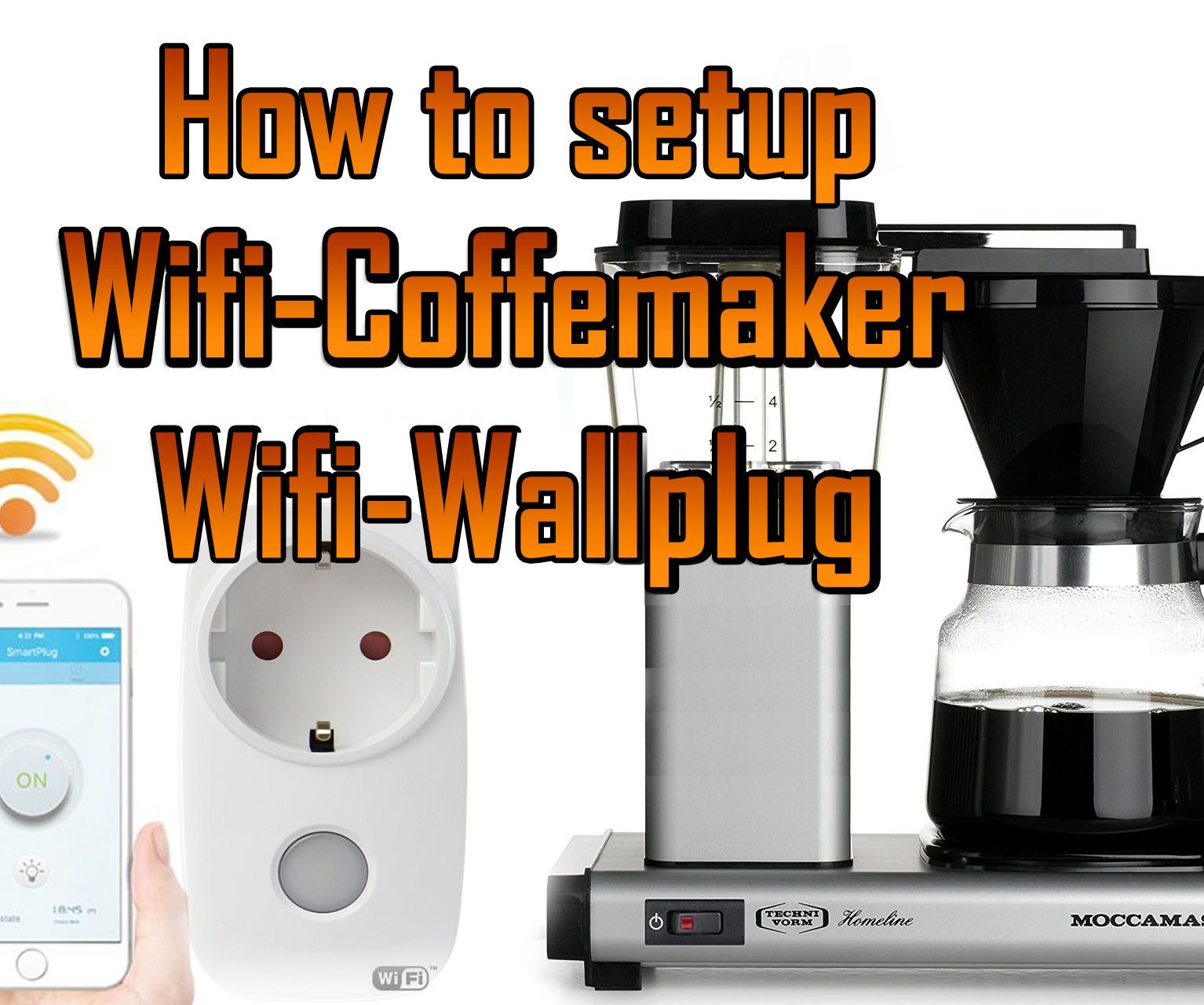 How to Make Coffeemaker / Percolator WI-FI Controlled