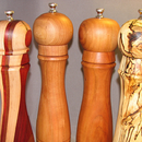 Turned Wood Peppermill