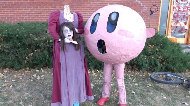 Headless Woman Holding Head Costume