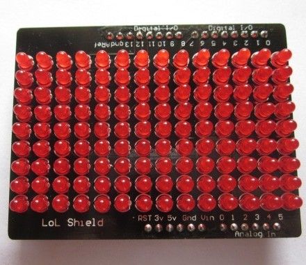 Use of LoL Shield on PcDuino
