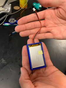 Place Battery Into the Battery Pack
