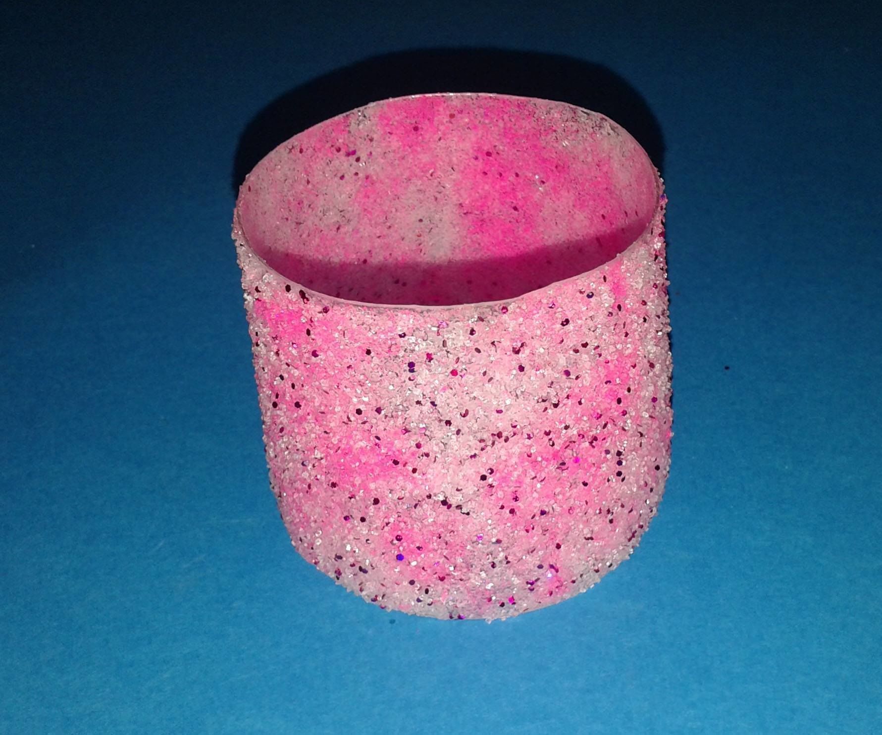 DIY Bracelet Pink Recycling Plastic Bottles