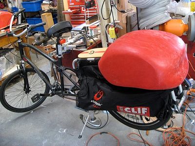 Position the Mothership on the Xtracycle and Trim Excess Material to Achieve Desired Fit.