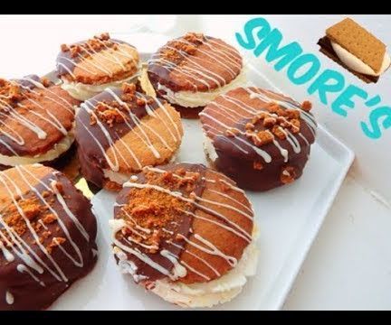 Homemade S'mores Ice Cream Sandwiches