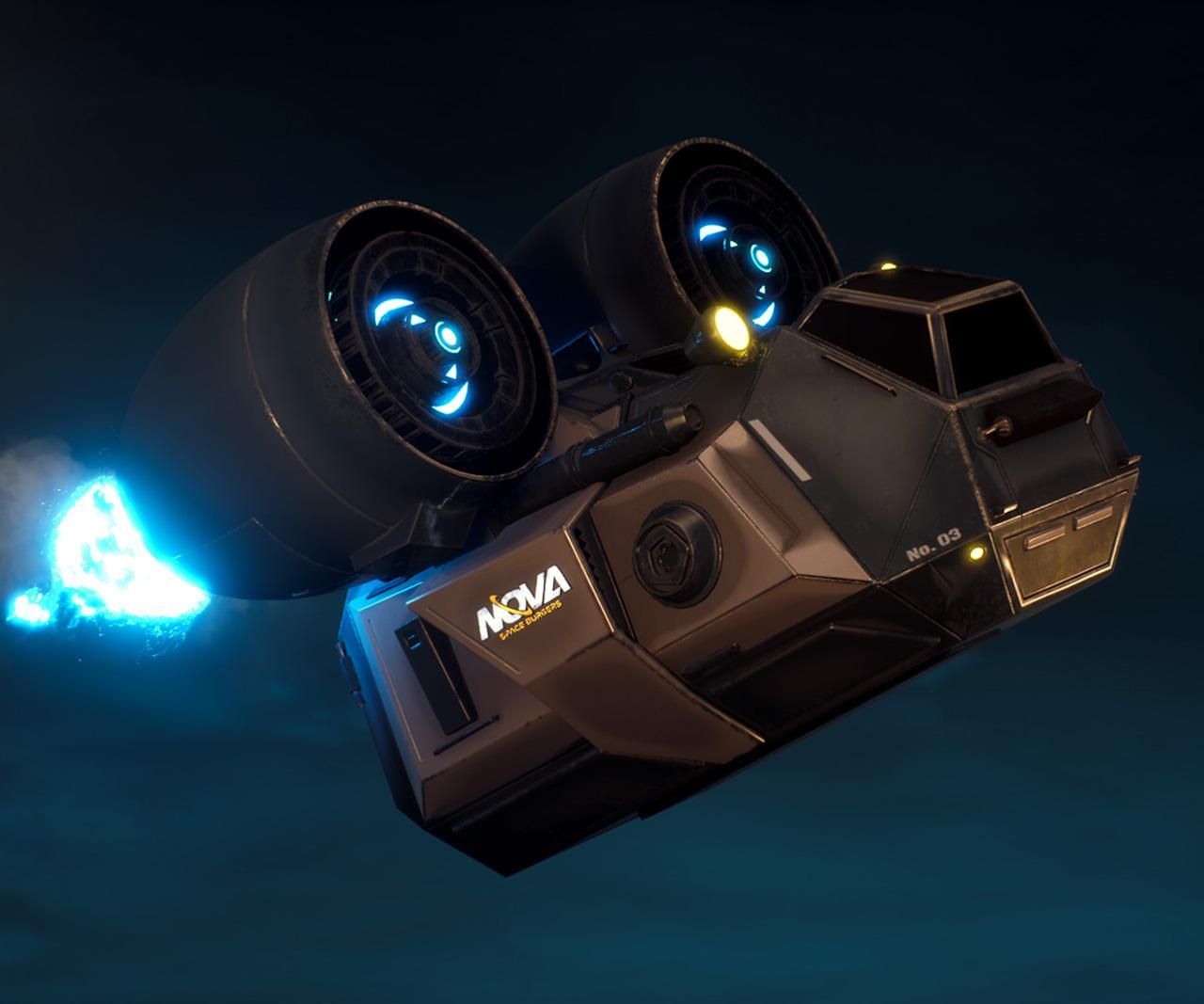 Create a Vehicle for an Established Scene: the SpaceBurger Delivery Ship
