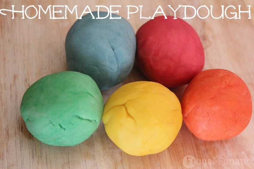 Homemade Playdough Recipe