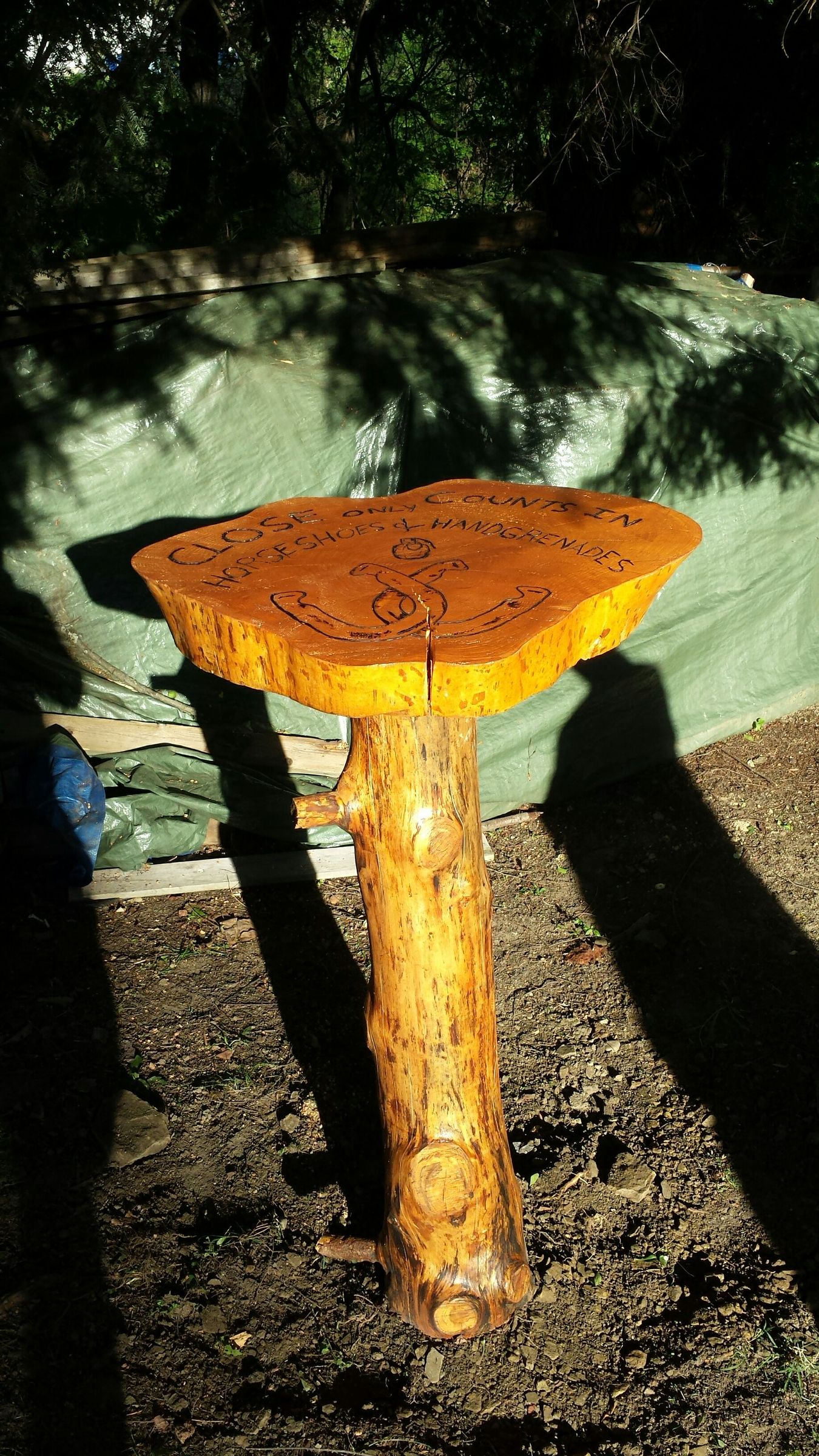 Horseshoe Bar Table 7 Steps (with Pictures) Instructables