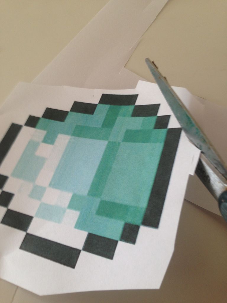 Minecraft Object Drawing How To Draw Minecraft Items