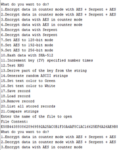 Load Record From Built-In Memory