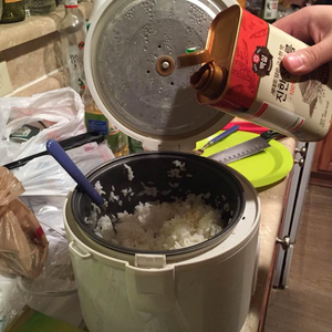 Season the White Rice