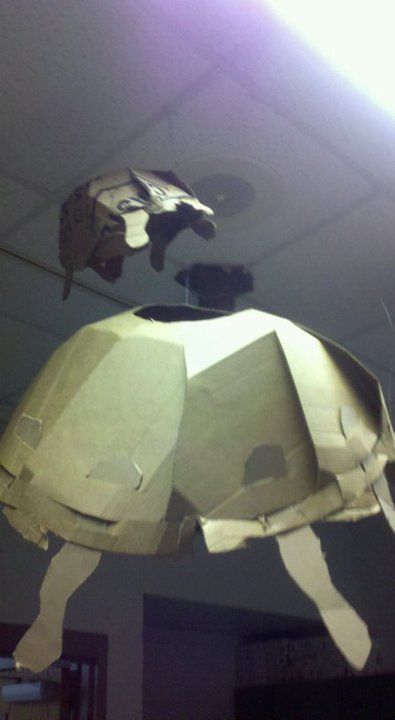 Float Away in This Slotted Construction Jellyfish Costume