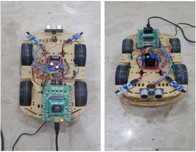 Arduino wall online following robot