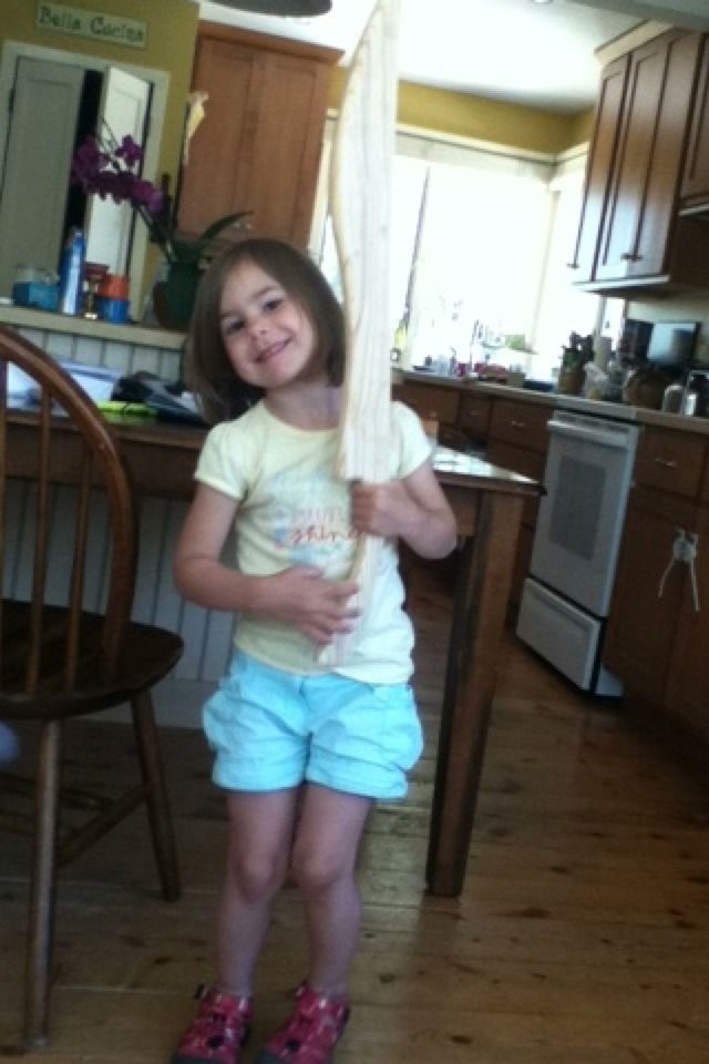 Wooden Elvish Sword