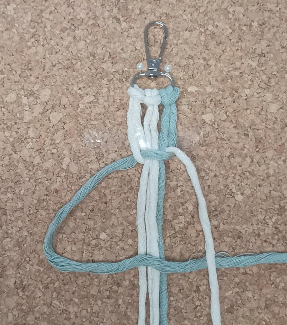 How to Make a Macrame Wristlet Keychain? Step by Step Tutorial for