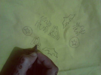 Draw Hero Icons on Cloth.