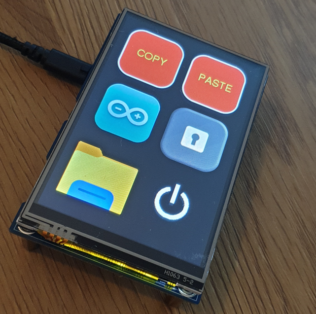 Pi Pico Macropad With a Touchscreen