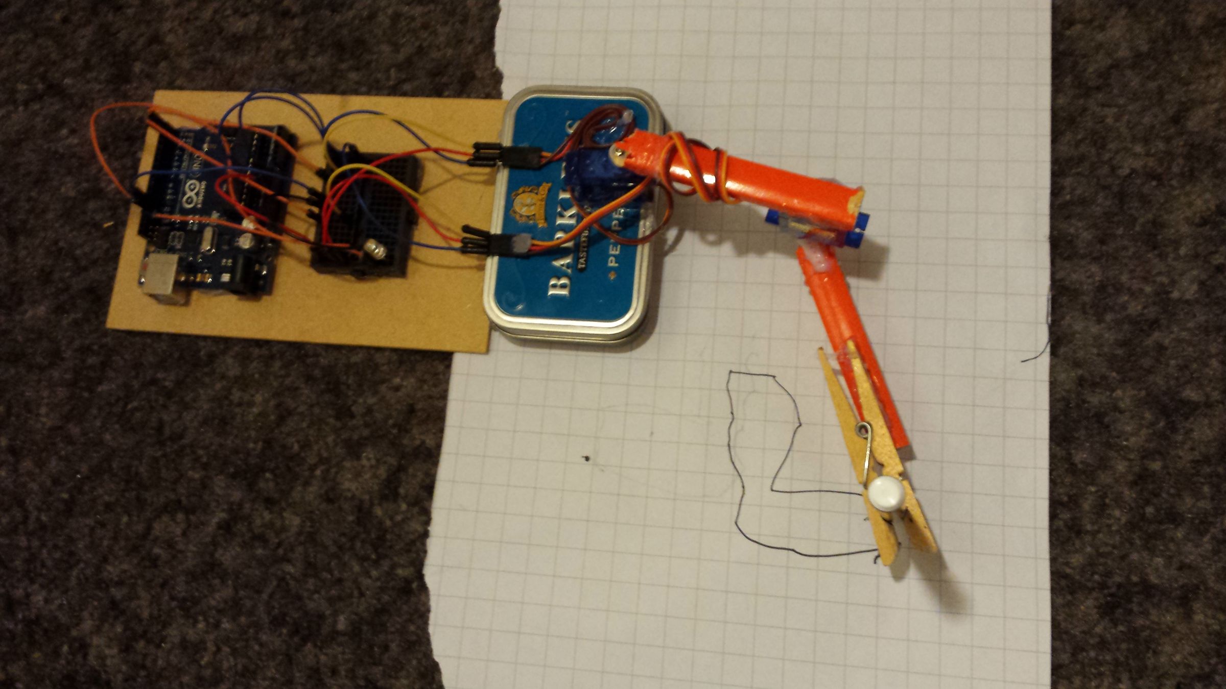 Arduino 2 Axis Plotter